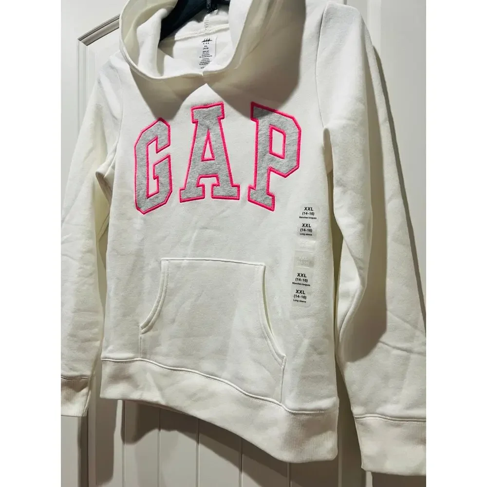 NWT❤️Gap Kids Big logo Hoodie szXXL(14-16)